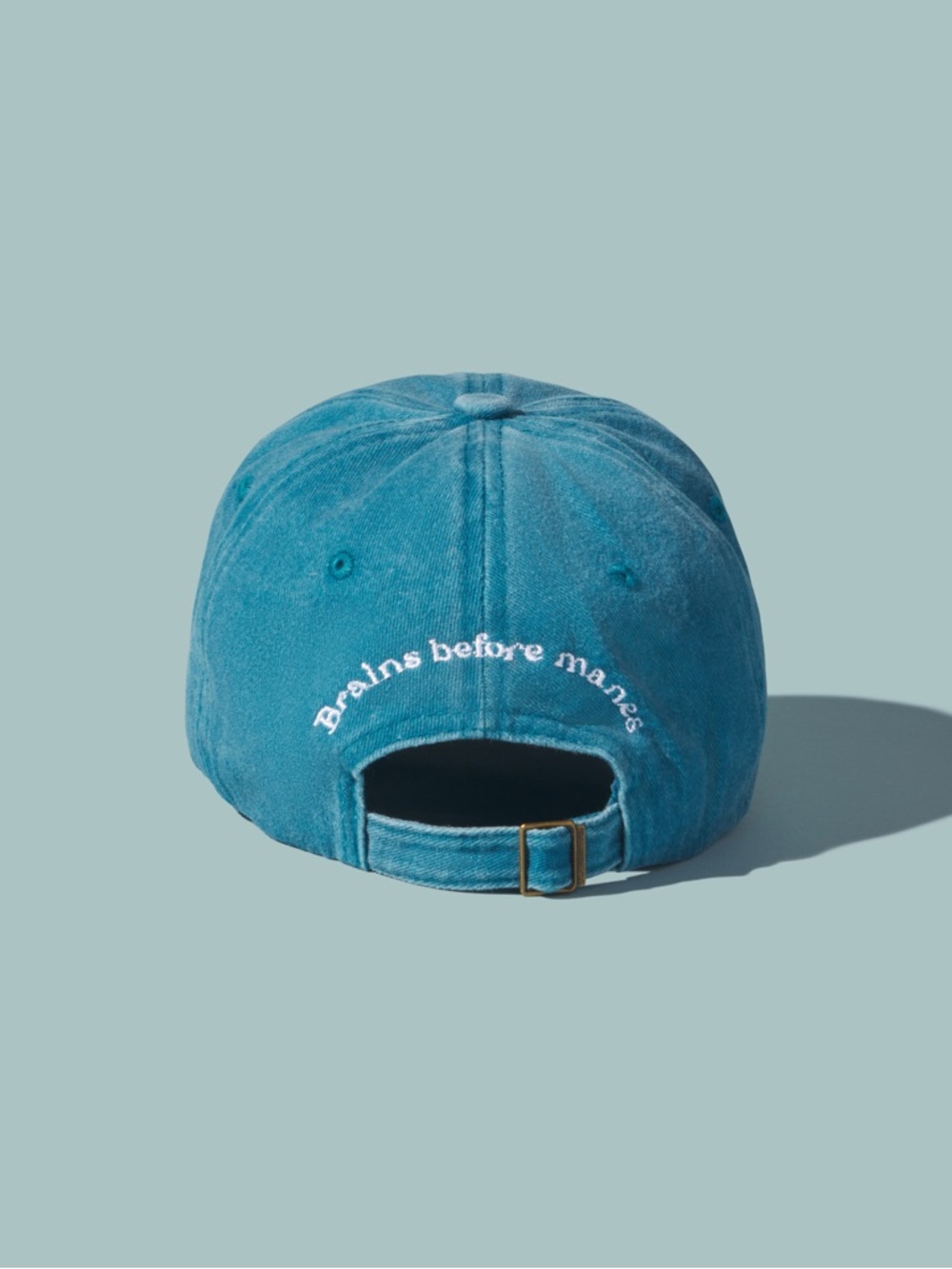 Make Time Blue Baseball Cap - Picture 2 of 5